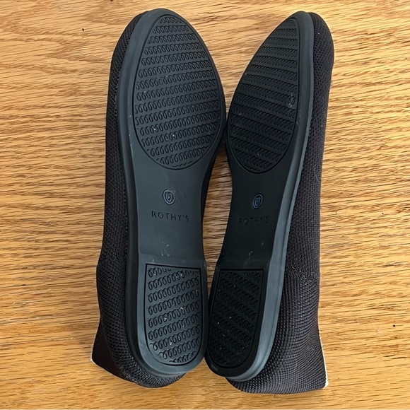 Rothy’s “The Flat” - Black Solid, Round Toe Size 6.5 - Picture 7 of 9